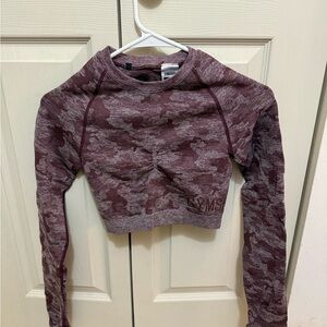 Women's Camouflage Long Sleeve Top